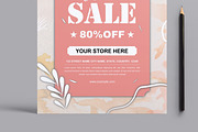 Winter Sale Flyer Template, a Flyer Template by MightyDesign (Thumbnail 3 of 8)