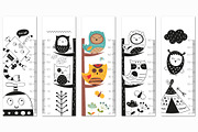 Height chart for kids nursery art, an Education Illustration by Nursery Art (Thumbnail 7 of 12)