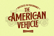 Bancher - Vintage Typeface, a Serif Font by Arterfak Project (Thumbnail 4 of 15)