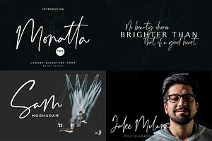 Calligraphy Font Bundle