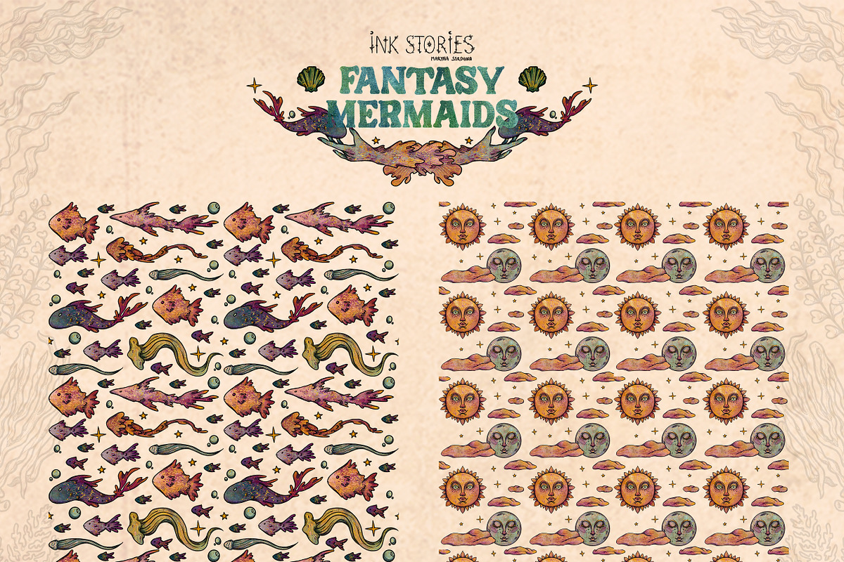 Fantasy Mermaids, a Person Illustration by Ink Stories (Photo 20 of 24)