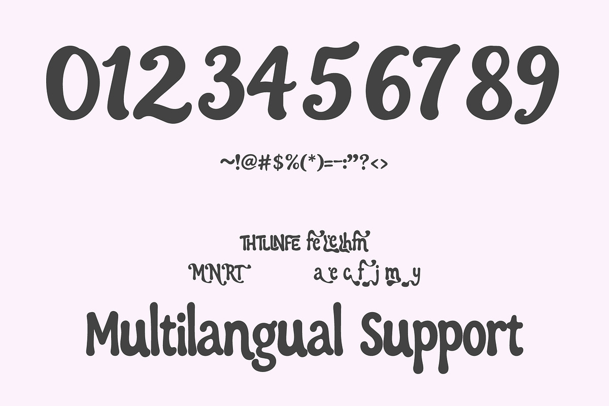 Romey Fosia Font, a Handwritten Font by Koplexs Studio (Photo 9 of 10)