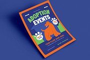 Pet Adoption Event Flyer, a Flyer Template by VectorVactory (Thumbnail 2 of 3)