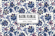 Batik Floral Summer Patterns, a Pattern Graphic by ASTUDIO (Thumbnail 5 of 8)