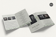 Funeral Program Template Set I Canva, an Invitation Template by The Social Stuff (Thumbnail 5 of 9)