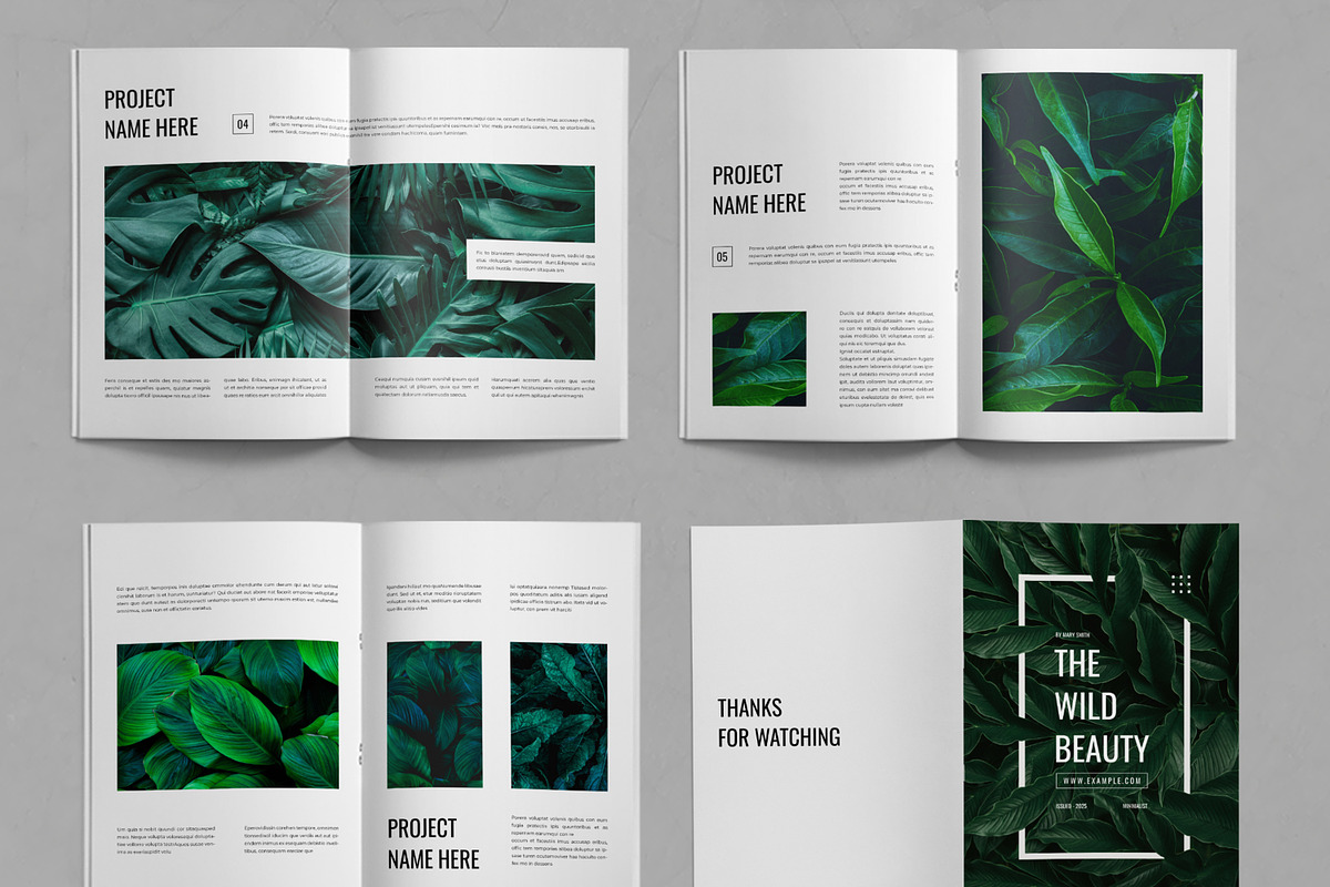 Nature Magazine Template, a Magazine Template by ContestDesign (Photo 3 of 3)