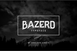 BAZERD - Typeface