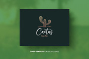 Cactus Cafe, a Branding & Logo Template by Cre8iveSense (Thumbnail 1 of 4)
