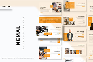 Nemal - Google Slide Template