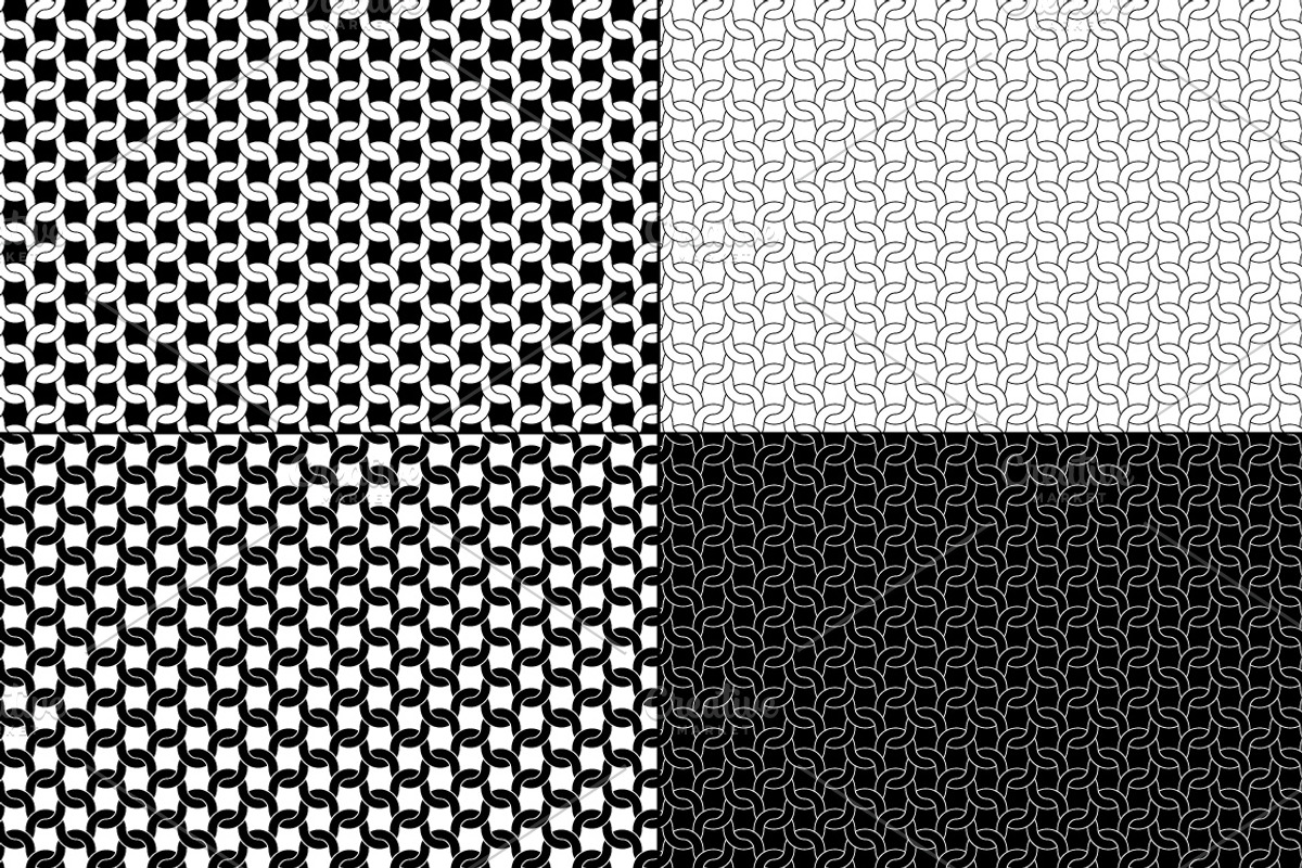 Interlocking Loops Seamless Patterns, a Pattern Graphic by Melissa Held Designs (Photo 2 of 4)