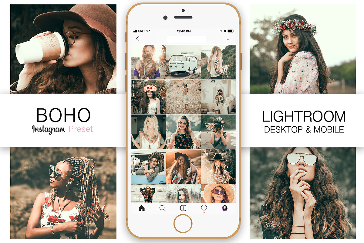 Pro Instagram Blogger Presets, an Action Add-On by Design Aesthetic (Photo 3 of 14)