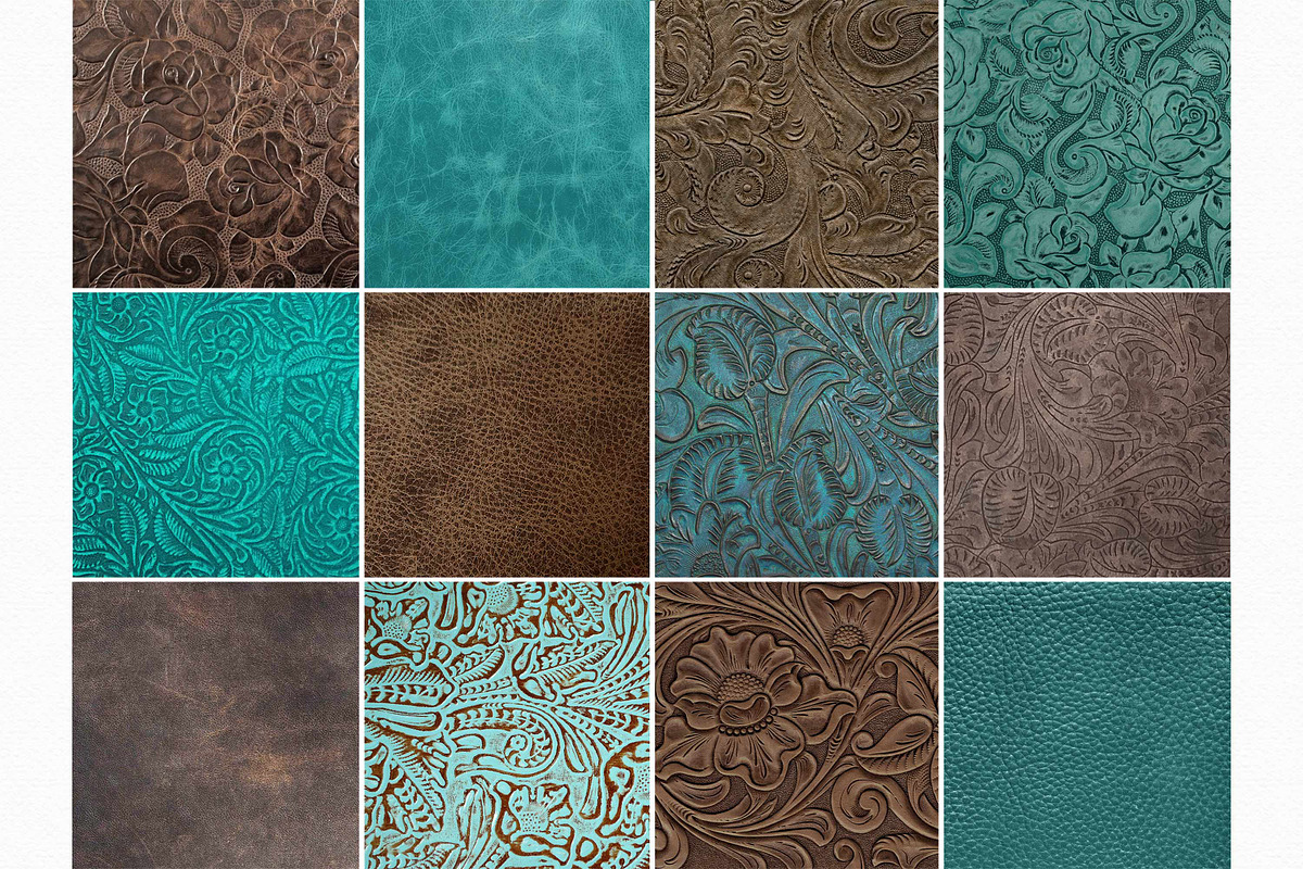 Teal Cowgirl Textures, a Texture Graphic by rileyBgraphics (Photo 2 of 8)