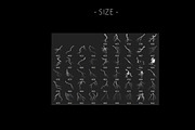 Lightning Photoshop Brushes preview 2