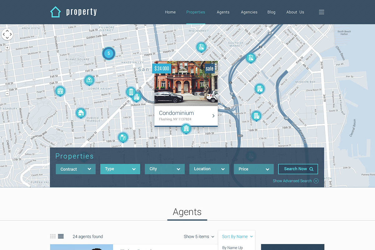 Property - Real Estate PSD Template, a Websites & App Template by bestwebsoft (Photo 4 of 5)