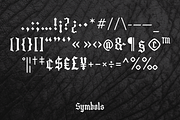 Victor Gothic, a Blackletter Font by EW Type Foundry (Thumbnail 13 of 13)