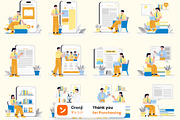 E-Learning and Course Illustration, an Education Illustration by orenjidesign (Thumbnail 6 of 8)