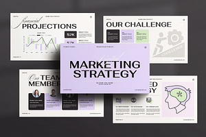 Digital Marketing Strategy Template, a Presentation Template by MassiveCreator