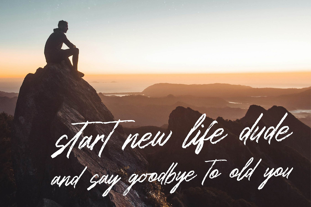 Leneora Seraphine Brush Handwritten, a Script Font by Denustudios (Photo 7 of 15)