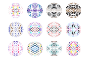 Colorful tribal patterns vol1, a Pattern Graphic by Art Sproot (Thumbnail 3 of 8)