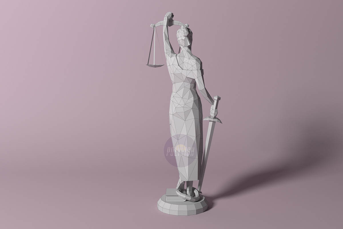 DIY Statue Set #1 3D model template, a Templates & Theme by PolyFish (Photo 5 of 17)