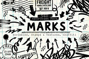 Hand-Drawn Doodles & Graphic Marks, an Object Graphic by DreamoraArt (Thumbnail 1 of 13)