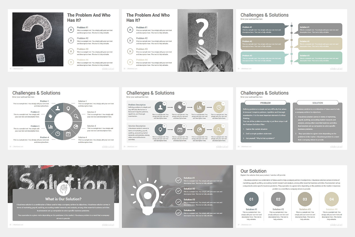 Project Proposal PowerPoint Template, a Presentation Template by SlideSalad (Photo 8 of 34)