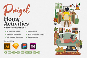 Prigel - Home Activity Modular Scene