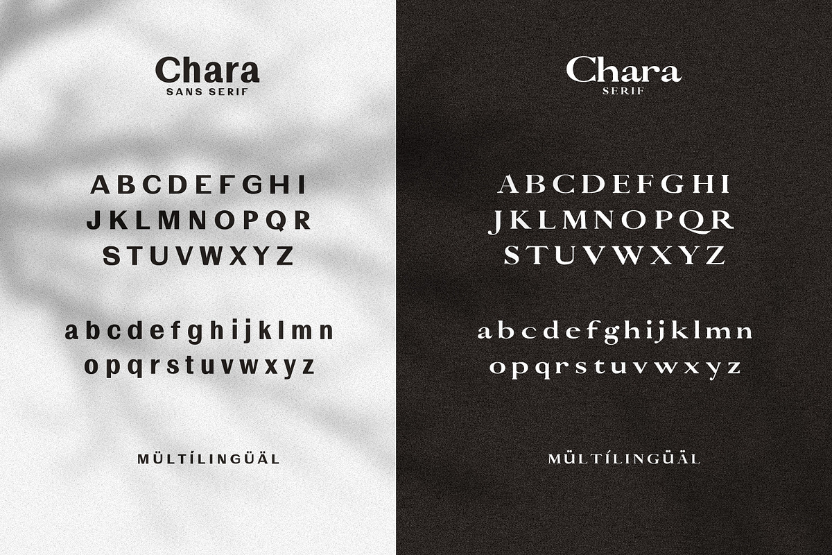 Chara - Sans Serif & Serif Duo preview 4