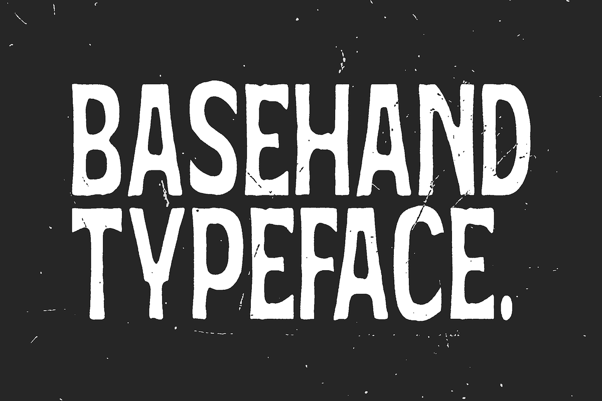 Basehand - Rough Condensed Font, a Sans Serif Font by Typeparties (Photo 4 of 9)