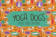 Yoga Dogs, an Animal Illustration by Annakniaz (Thumbnail 1 of 9)