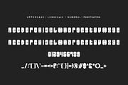 Techno Cracta - Block & Futuristic F, a Sans Serif Font by QR Design Studio (Thumbnail 5 of 6)