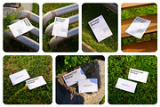Poster & Business Card Mockup Bundle, an Advertising Mockup by Usethis Mockup (Thumbnail 1 of 8)