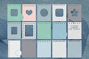 Jeansful Journaling Kit, an Object Graphic by DigARTbyHavroshka (Thumbnail 8 of 14)