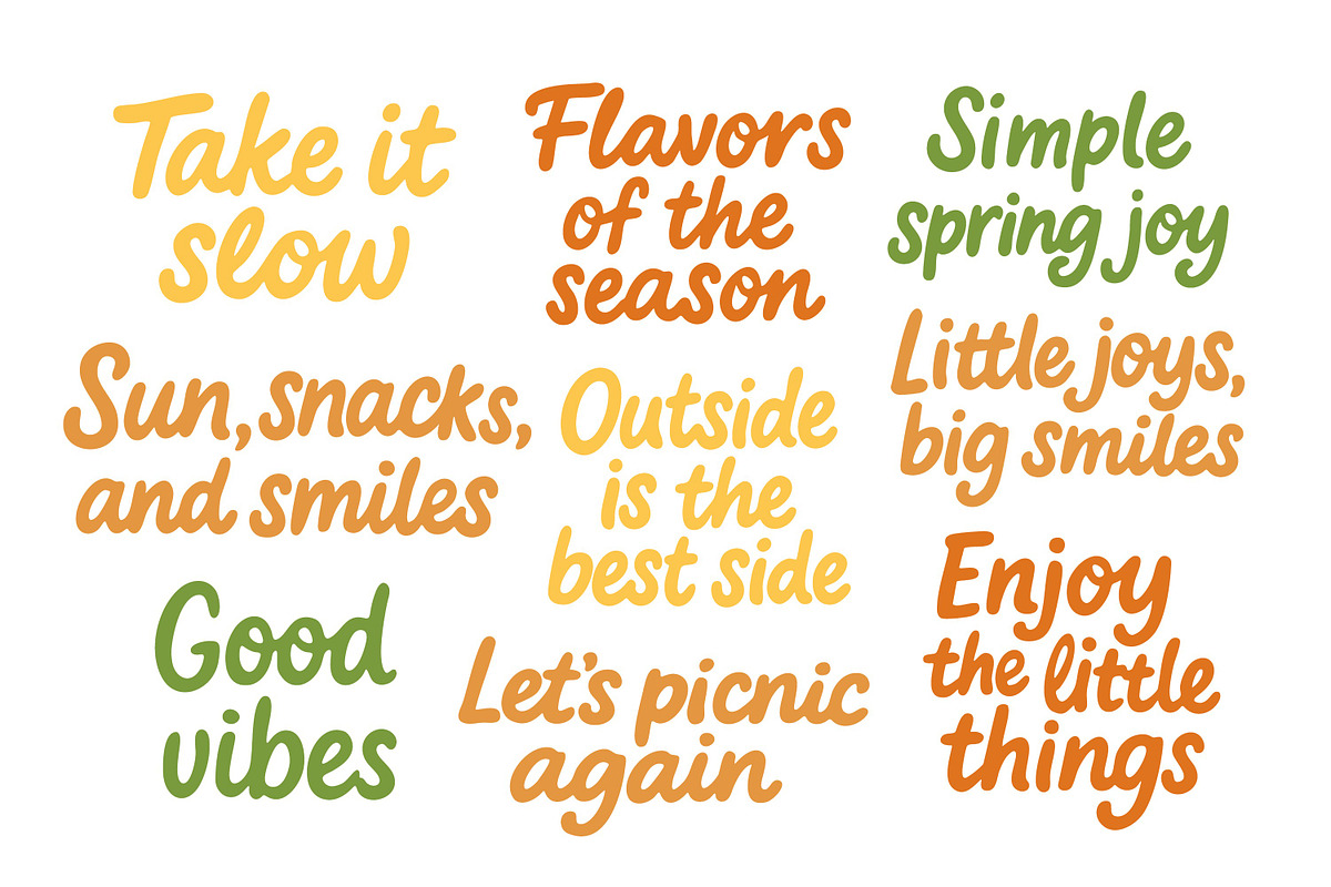 Spring Picnic, a Seasonal Illustration by ananastya (Photo 10 of 10)