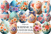Whimsical Easter Egg Clipart, an Illustration by Designworld (Thumbnail 1 of 5)