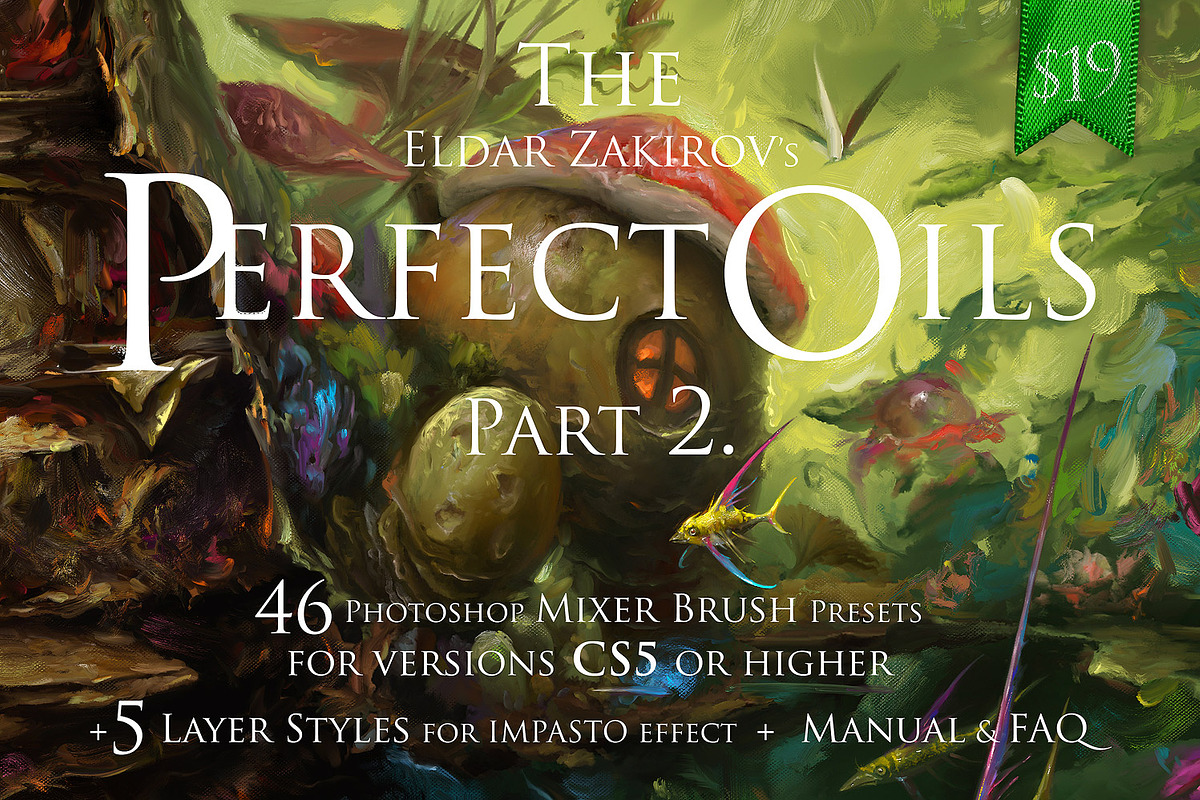 Perfect Oils Part 2: 46+ Mixer Brushes
