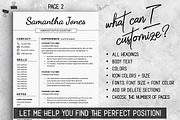 Minimalist RESUME Template // Jones, a Resume Template by LevelUpResume (Thumbnail 4 of 5)
