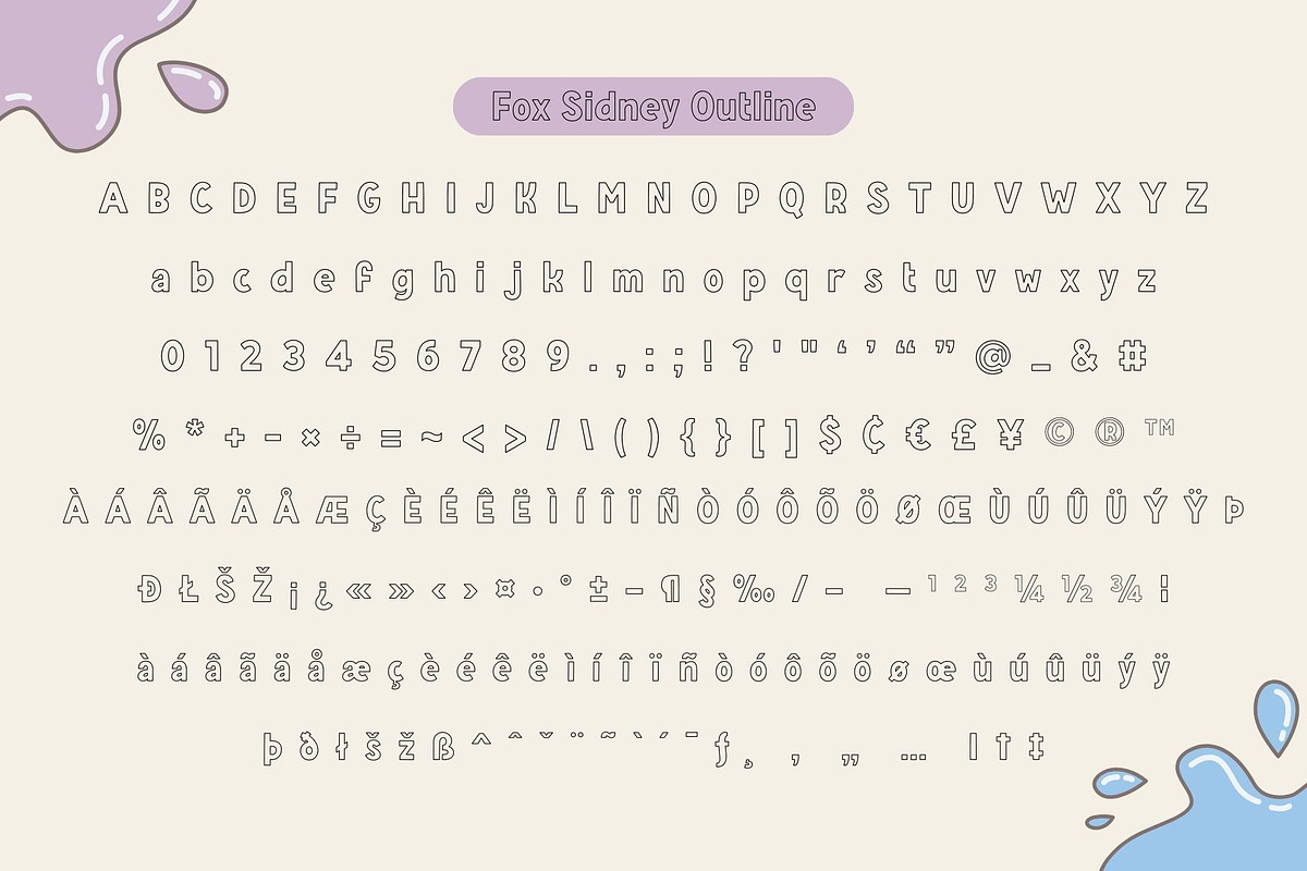 Fox Sidney : 4 Font Style, a Handwritten Font by Fox7 By Rattana (Photo 11 of 13)