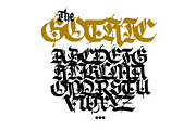 Gothic vector letters, an Object Graphic by GeekClick (Thumbnail 2 of 4)
