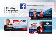 Election Campaign Social Media, a Social Media Template by kinzi21 (Thumbnail 2 of 4)