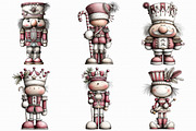 Whimsical Nutcracker Clipart, an Illustration by Libby Wishes (Thumbnail 4 of 6)