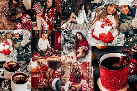 5 FESTIVE LIGHTROOM MOBILE PRESETS