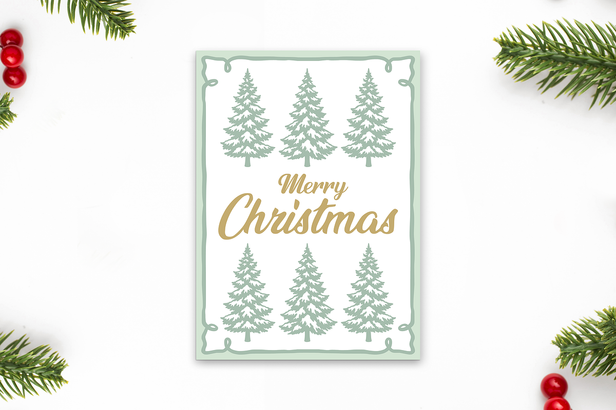 Snowy Pine Tree SVG PNG Bundle, a Seasonal Illustration by Kusumaillustration (Photo 5 of 14)