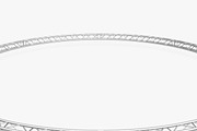 Circle Square Truss Diameter 1000cm, a Furniture 3D Model by akerStudio (Thumbnail 5 of 14)
