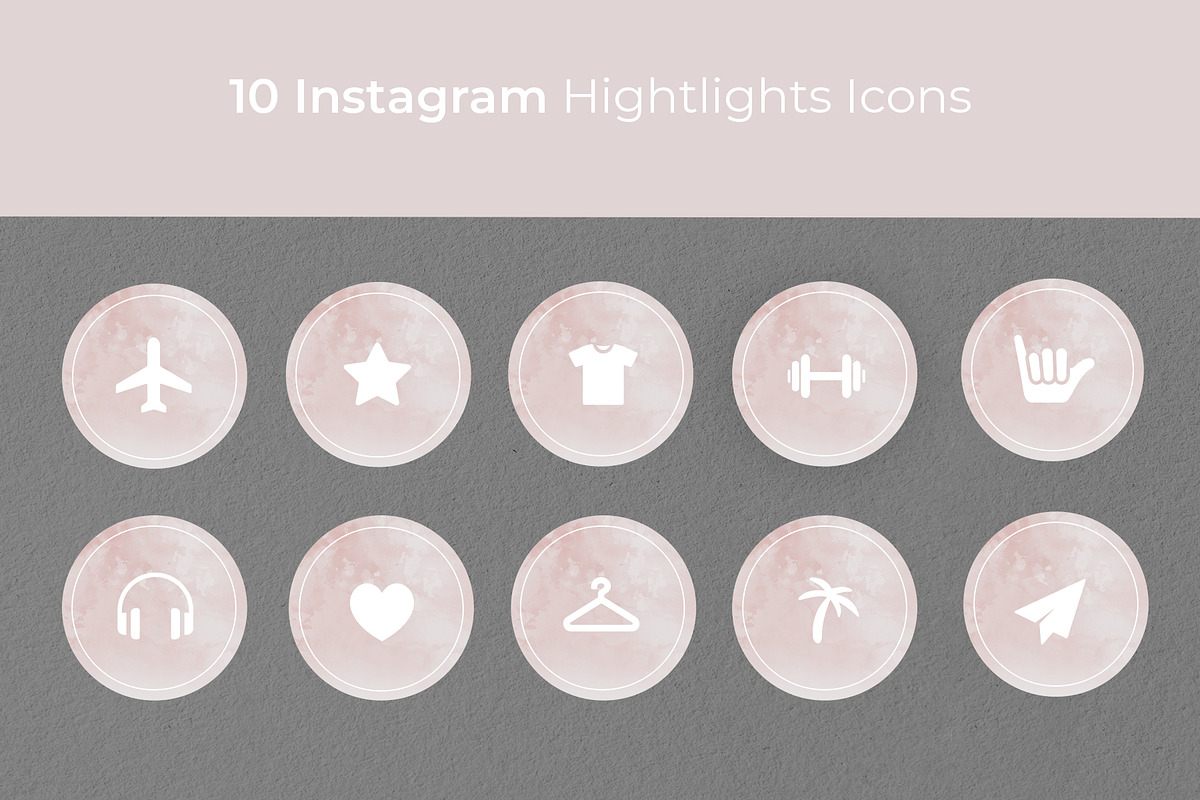 Instagram Highlights, a Social Media Template by Digital Breath templates (Photo 2 of 4)