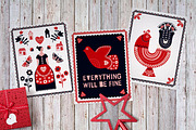 Scandinavian Christmas Cards Pack, an Illustration by Chus Moreno Studio (Thumbnail 5 of 12)