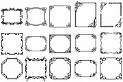 Vintage frames, a Pattern Graphic by LineworkStock (Thumbnail 5 of 12)