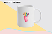 Teachers Classroom Bundle, a Decorative Illustration by Anca Digital Vibe (Thumbnail 8 of 9)