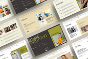 Portfolio Presentation Template, a Presentation Template by MightyDesign (Thumbnail 1 of 8)