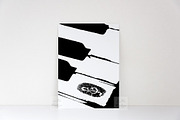 Print card mockup vertical psd 5x7, a Cups & Container Mockup by Leo Flo Mockups (Thumbnail 2 of 3)